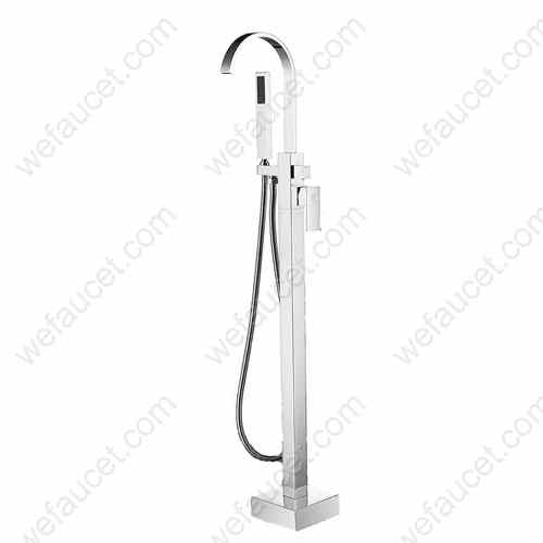 Freestanding Tub Filler Faucet with Hand Shower