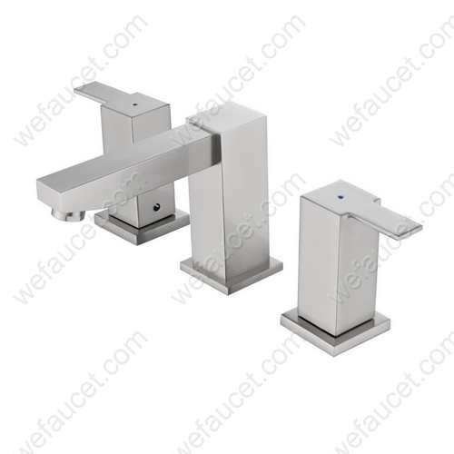 Two Handle Faucet, 100% Water Testing, Chrome