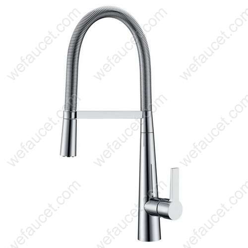 Kitchen Sink Faucet, Low Lead Brass Body, Sleek Gooseneck Design