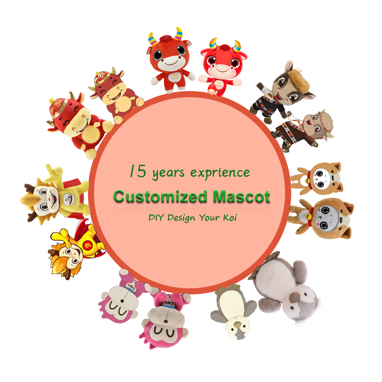 Customized Mascot Plush Toys