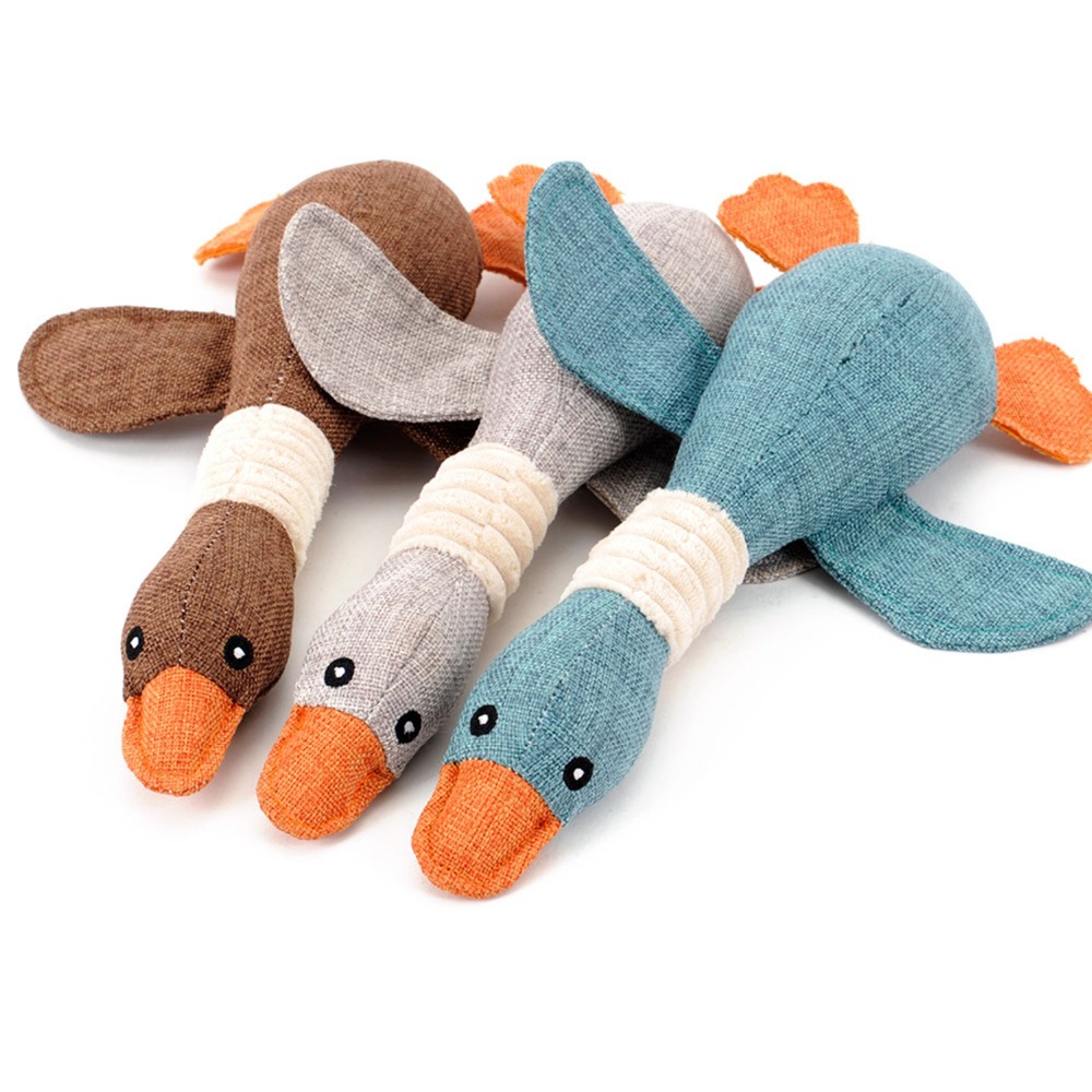 Dog Squeak Toys Wild Goose Sounds Toy Cleaning Teeth Puppy Dogs