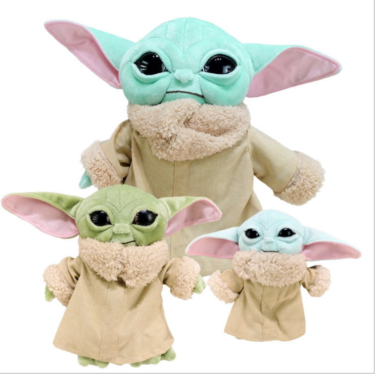 small stuffed baby yoda