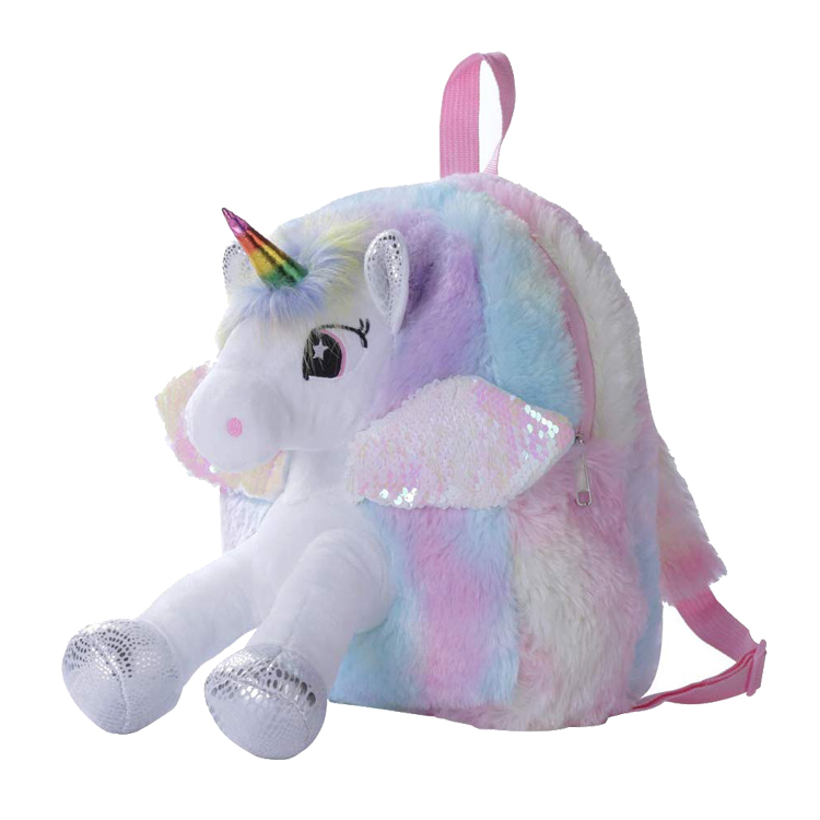 Unicorn Plush Backpack