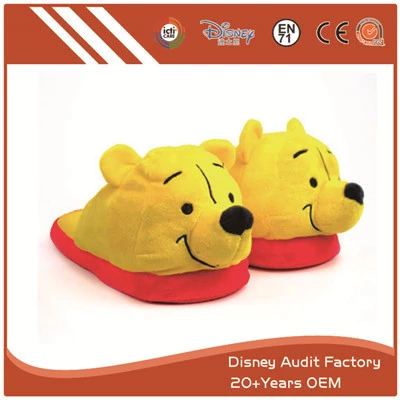 Disney plush slippers hot sale