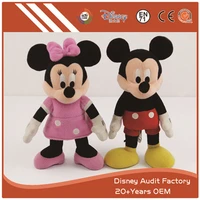 Mickey and Minnie Plush Dolls