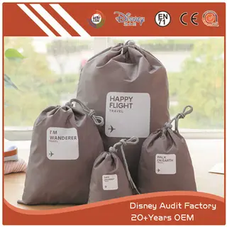 Drawstring Bag, Canvas, Environment-friendly, Custom Design