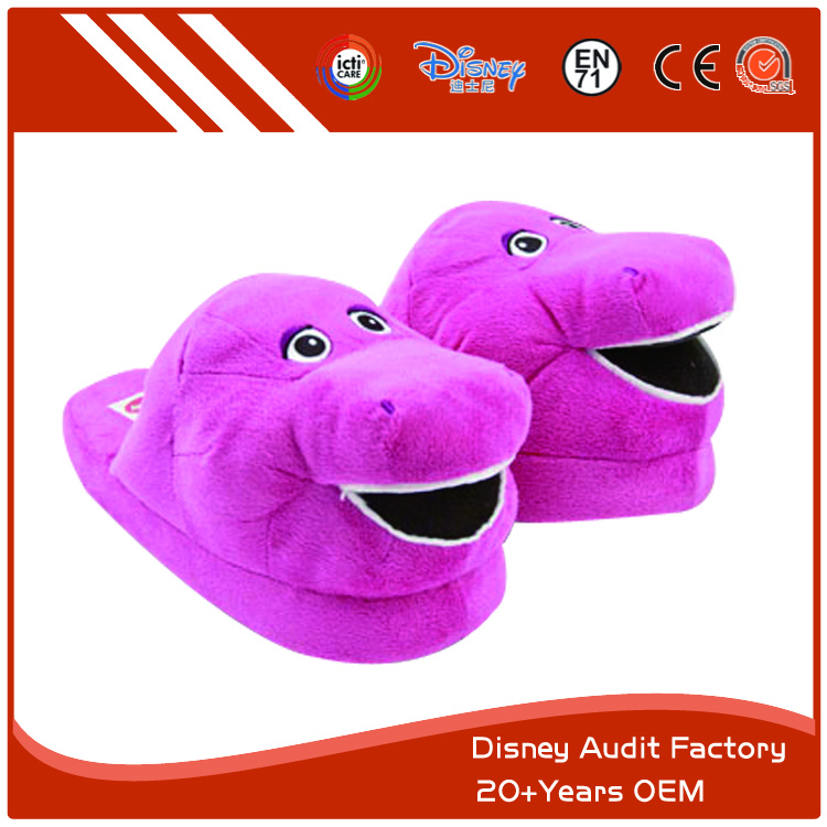 Dinosaur House Slippers