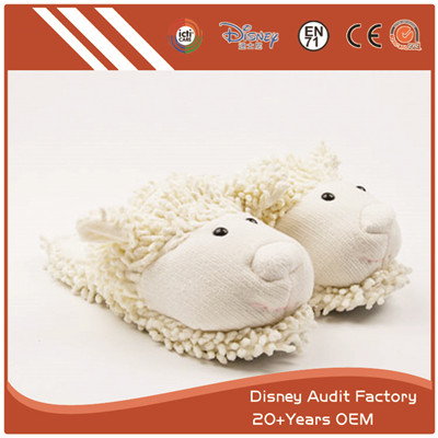 Fuzzy Sheep Slippers, Indoor Slippers