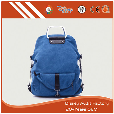 Blue Canvas Backpack 30CM X 30CM Sublimation on Fabric