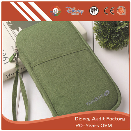 Canvas Passport Holder with High Quality