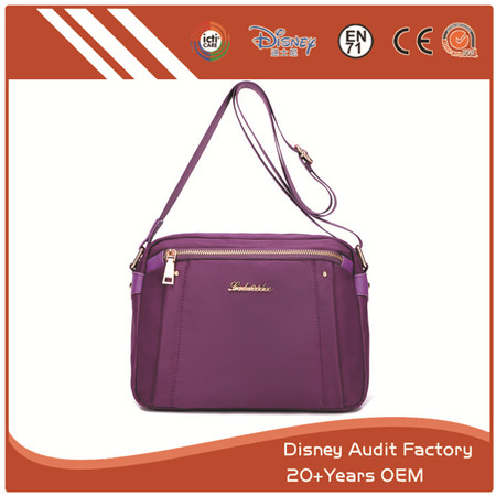 brown canvas purse