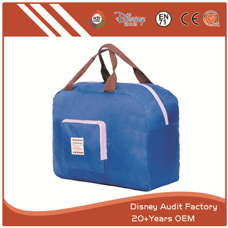 Polyester Travel Bags, PU, Canvas, Cotton Materials Available