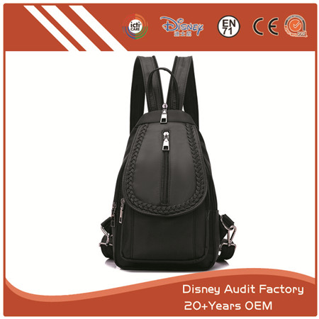 PU Backpack, Made of High Quality PU Leather, Durable in Use
