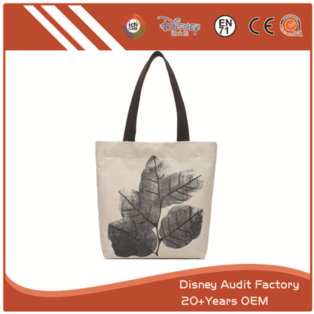 White Tote Bag, Canvas Material, Special Design