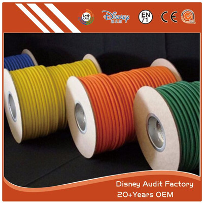 Custom Color Round Elastic Rope Waterproof Treated Custom