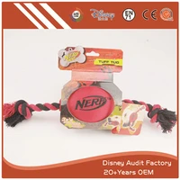 Red Cotton Rope Pet Toys Cloth Polyester Bite Resistant Custom Color