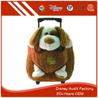 Plush Dog Backpack, 45CM, Embroidery Pattern, Comfortable Fabric