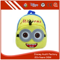 Plush Minions Backpack for Children, 100% PP Cotton, 45CM