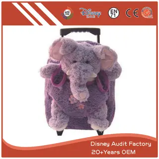 Plush Elephant Backpacks, Embroidery Pattern, Customized