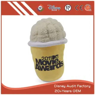 Ice Cream Plush Toy, Stuffed Toy, 100% PP Cotton, 10CM