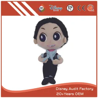 Plush Stuffed Boy Toys for Children, Embroidery, Printing Pattern