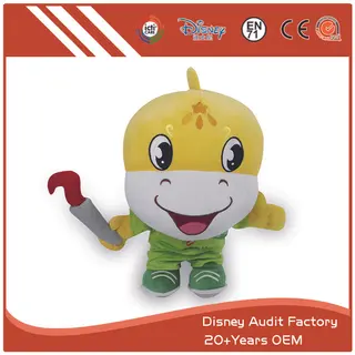 Cute Plush Toys for Children, Comfortable Fabric, Printing