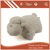 Plush Sheep Throw Pillow