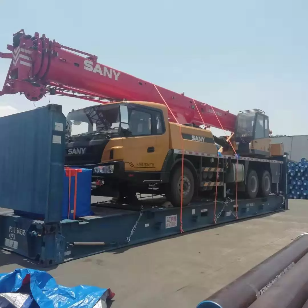 One unit of crane truck will be shipped out to MICRONESIA