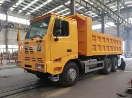 Two mining dump trucks will be delivered to Justsun's old customer