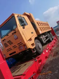 An off-road dump truck will be shipped o our customer in Malaysia