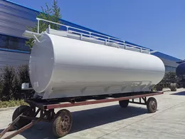 Two Units of 20KL Fuel Tanker Body Ready to Be Shipped to South East Asia