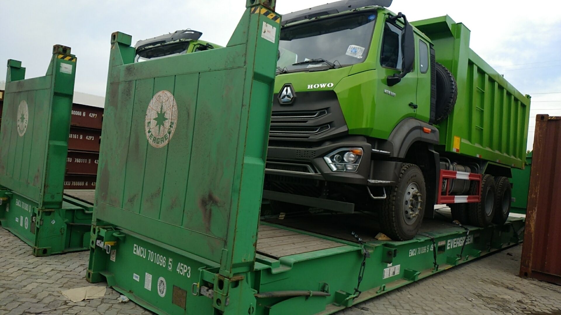 Two Units of Dump Truck are Ready to be Shipped to Phillpines - Justsun