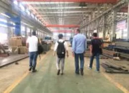 Egyptian customers visiting Justsun’s factory