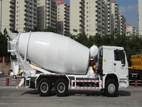 Cement Mixer Truck, 6 m3, 6x4, GVW 25 Ton, Payload 11770 kg, 336 HP