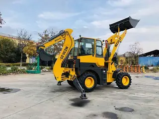 Backhoe Loader, Operating Weight 7640 KG, Rated Load 7.5 Ton