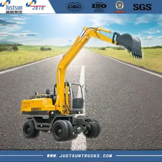 Wheel Digger, Bucket 0.35 m3, Operating Weight 700 kg, 60 KW