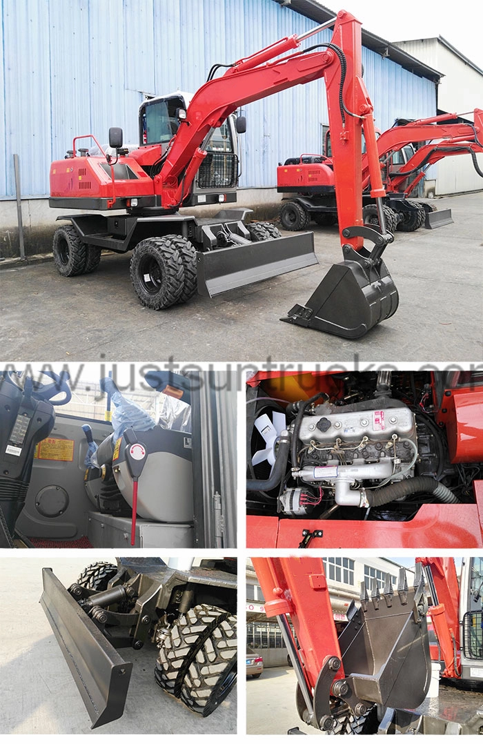 4-wheel-excavator-operating-weight-400kg-600kg-50-kw-bucket-0-2-0-3-m3