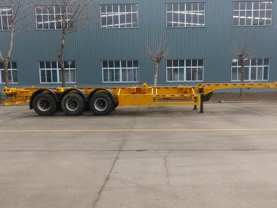 40 ft Skeleton Trailer, Tri-Axle, GVWR 46 Ton, Tare Weight 6000 kg
