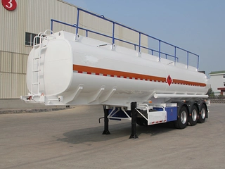Fuel Tank Trailer, 45 m3, Curb Weight 10 Ton, 3-axle