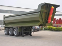 End Dump Trailers, Tri Axle, 27-40 m3, Kerb Weight 9300-10500kg