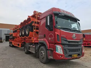 45FT 3-Axle Skeleton Semi Trailer