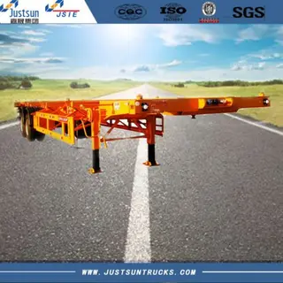 Skeletal Trailer, 40ft, 2-Axle, 3-Axle, Tare Weight 4500kg, 5600kg
