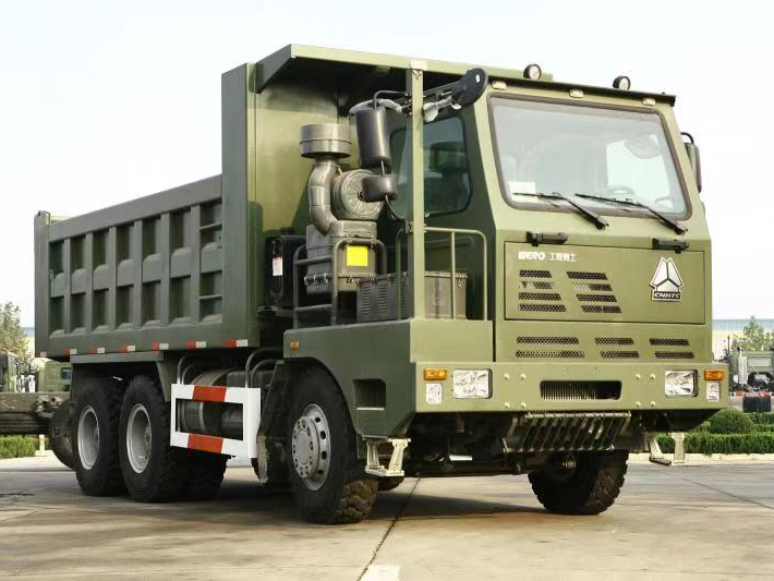 Mining Dump Truck, 371 HP, Fuel Tank 400L, 5800 x 2300 x 1300mm