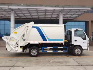 Garbage Compactor Truck, Rear Loader, Body Capacity 6 m3 - 20 m3