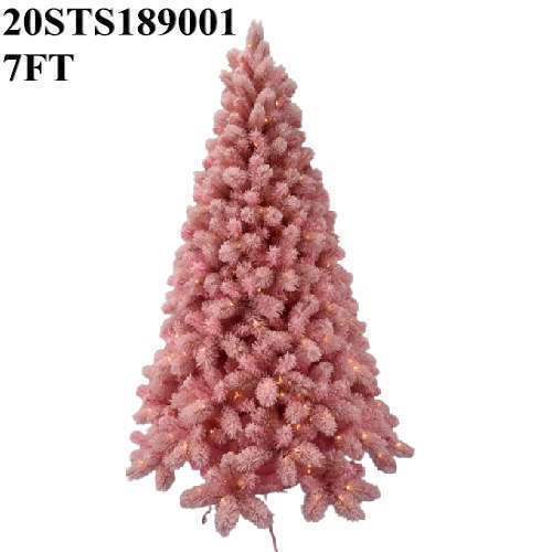 7 FT PRELIT MIX CASHMERE PVC XMAS TREE