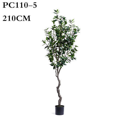 Artificial Sweet Bay Tree 210CM, Plastic Pot