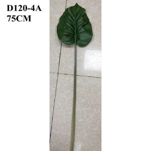 Artificial Mini Gren Branch of Monstera, 75 CM