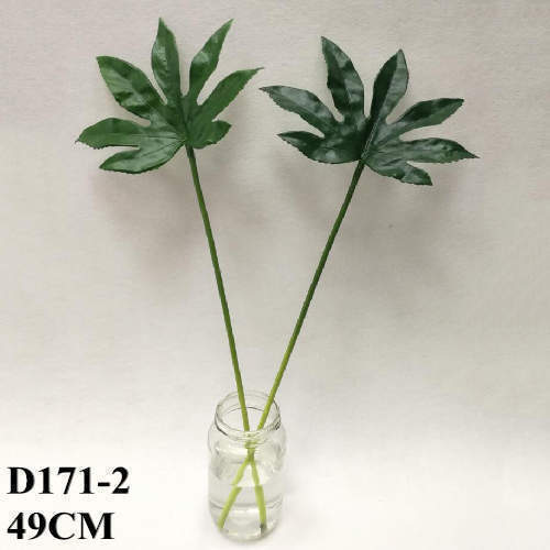 Artificial Mini Branch of Hemp Green New, 49 CM