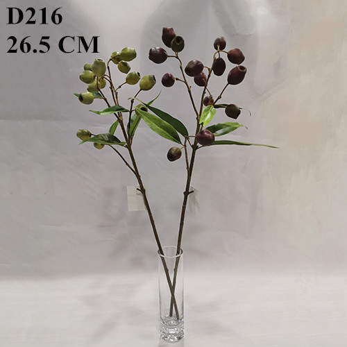 Artificial Gum Nuts Branch 26.5 CM