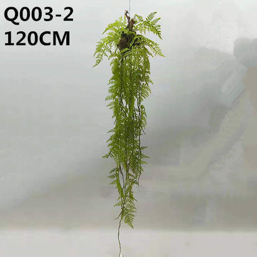Artificial Plastic Hanging Fern Plants Factory Direct 120 CM